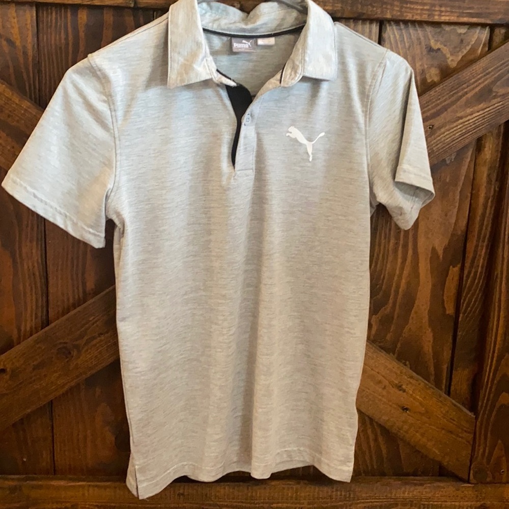 Boys puma polo shirt never worn